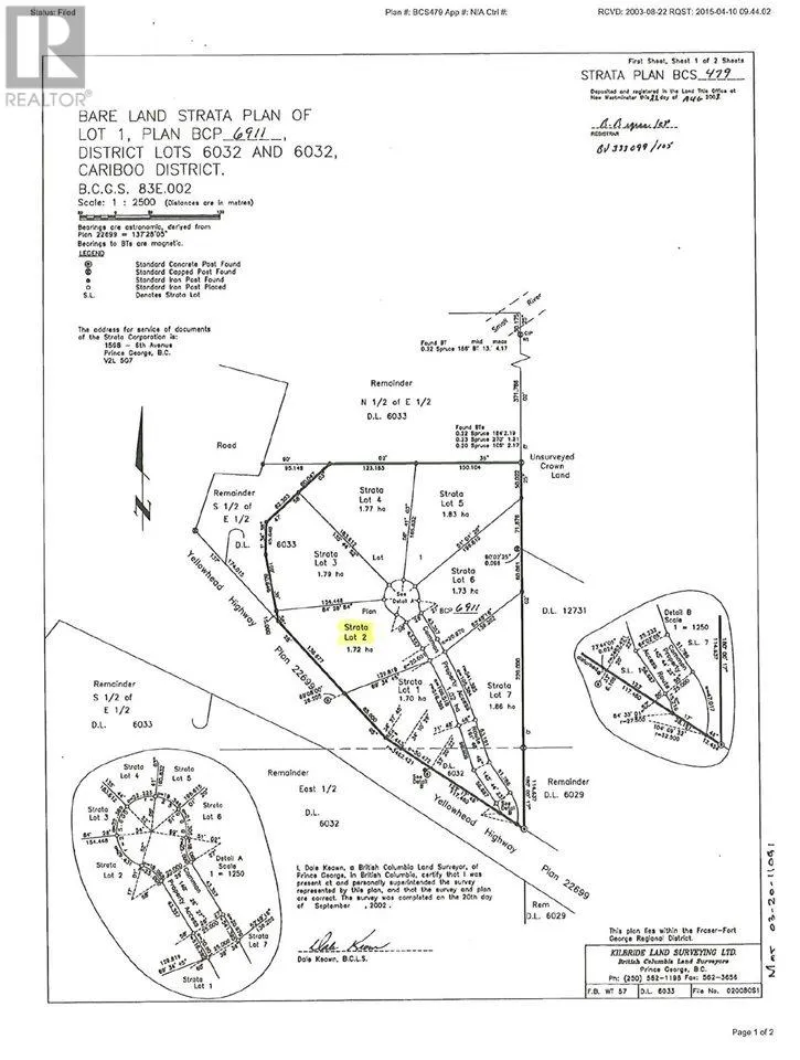 Vacant Land at LOT 2 SMALL RIVER FSR ROAD — photo 4 of 4