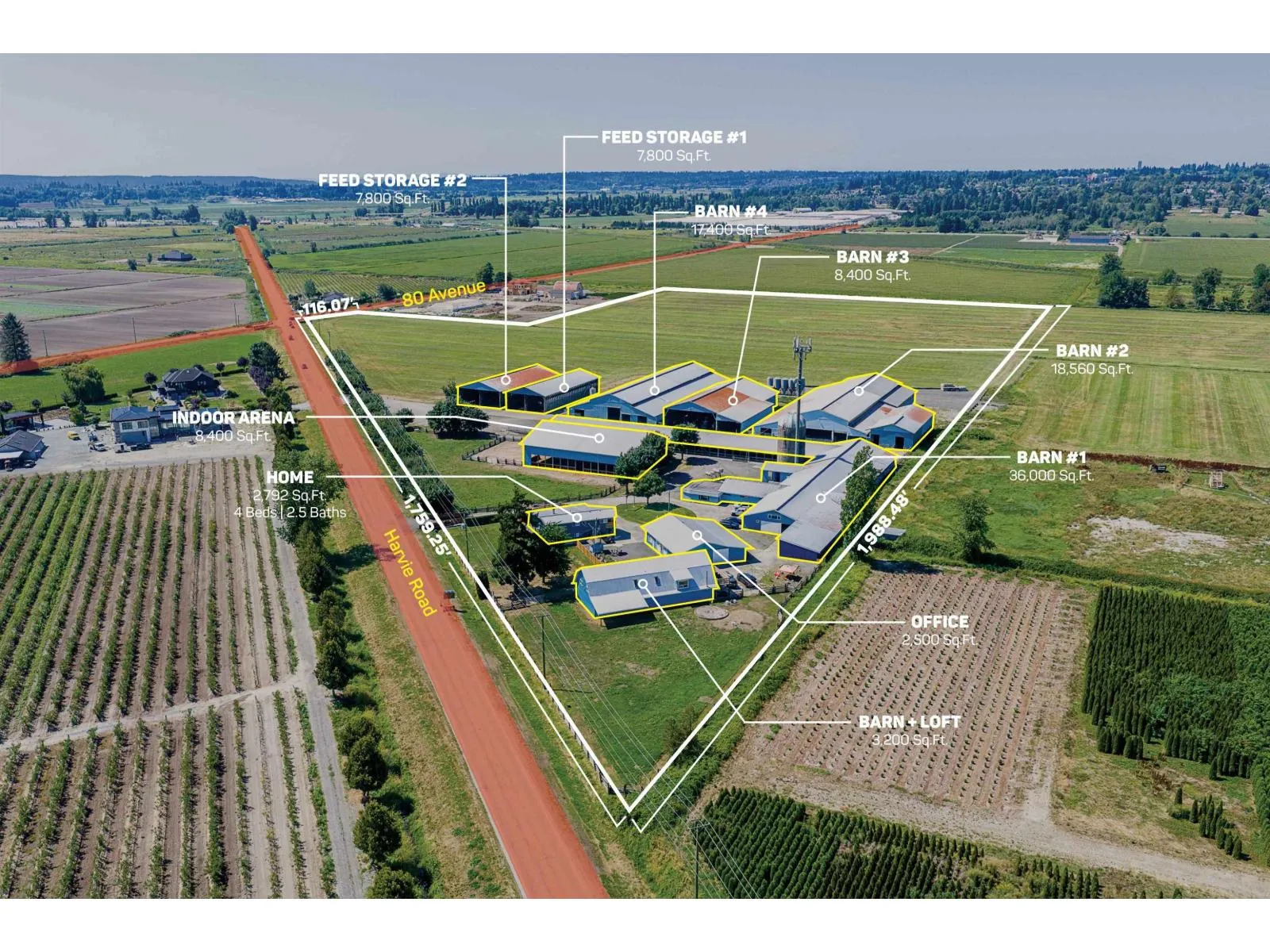 Farm at 8129 HARVIE ROAD
