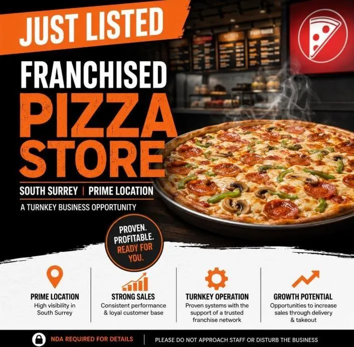 Fast Food Restaurants for sale in Surrey