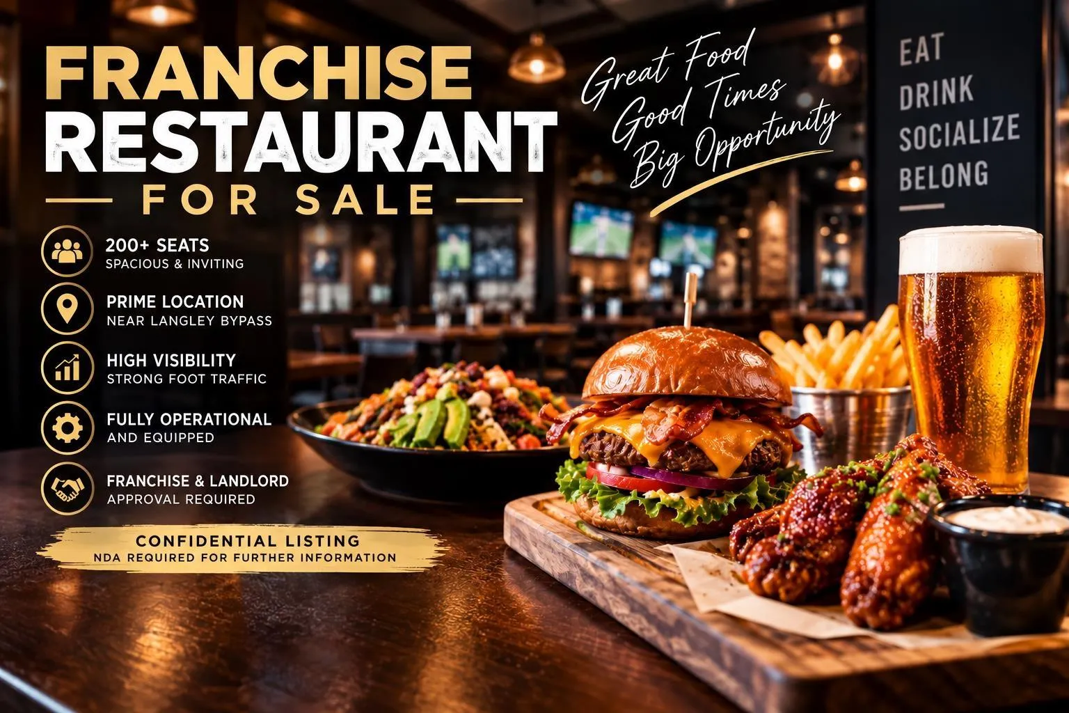 Bar and Pub Businesses for sale in BC